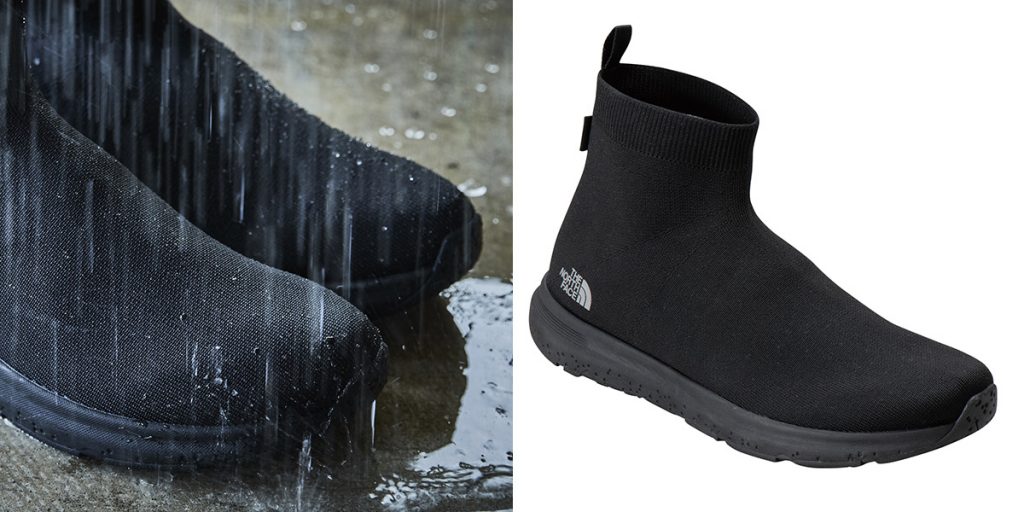 日常使いできるザ・ノース・フェイス ベロシティ ニット ゴアテックス